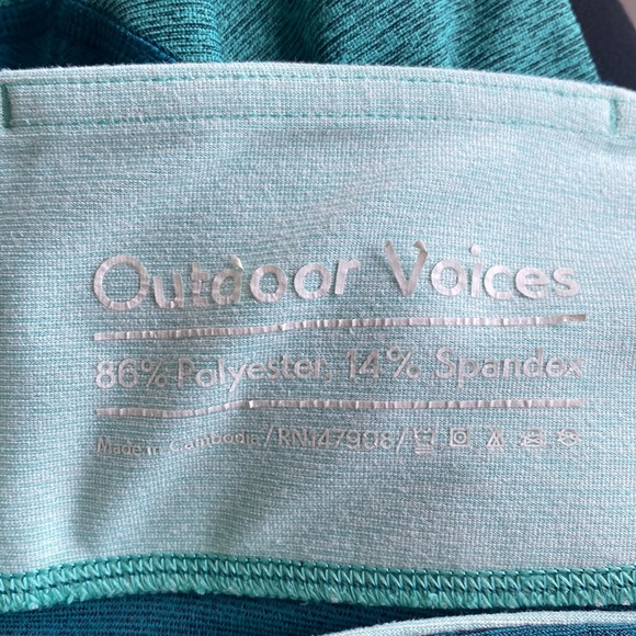 Outdoor voices color blocked leggings. - Picture 4 of 5